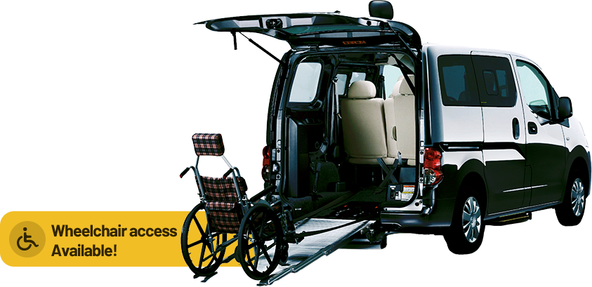 wheelchair accessible minicabs in London - Hampstead Taxis